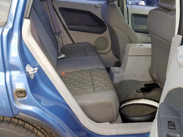 1B3HB28BX7D212682 - 2007 DODGE CALIBER BLUE photo 6