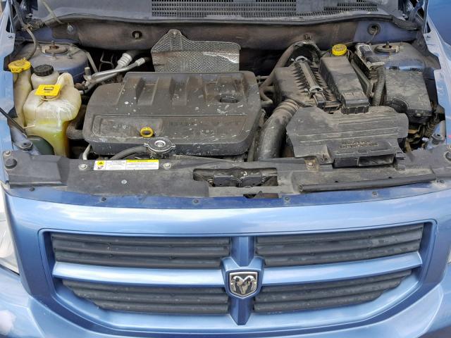 1B3HB28BX7D212682 - 2007 DODGE CALIBER BLUE photo 7