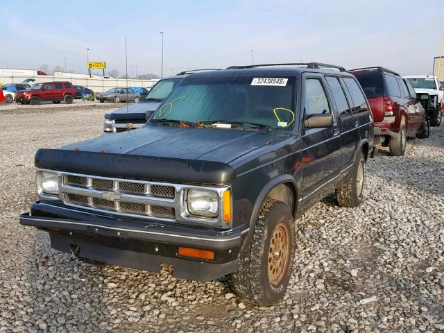 1GNDT13W2P2177332 - 1993 CHEVROLET BLAZER S10 GRAY photo 2