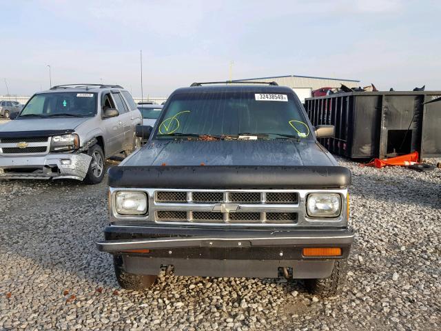 1GNDT13W2P2177332 - 1993 CHEVROLET BLAZER S10 GRAY photo 9