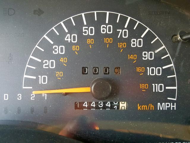 1G2WR52173F114179 - 2003 PONTIAC GRAND PRIX BLACK photo 8