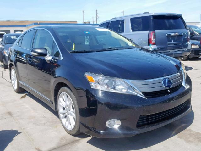 JTHBB1BA7A2027831 - 2010 LEXUS HS 250H BLACK photo 1