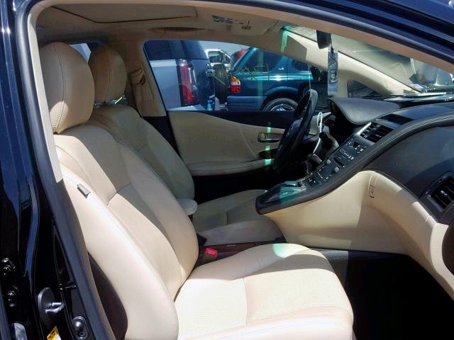 JTHBB1BA7A2027831 - 2010 LEXUS HS 250H BLACK photo 5