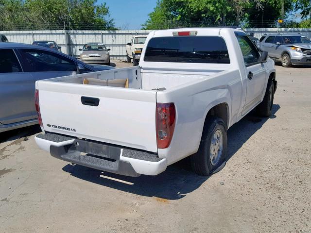 1GCCS249788196947 - 2008 CHEVROLET COLORADO L WHITE photo 4