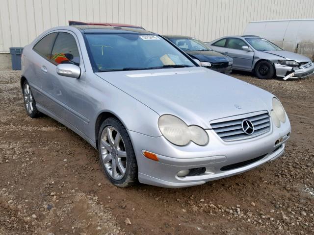 WDBRN40J44A578108 - 2004 MERCEDES-BENZ C 230K SPO SILVER photo 1