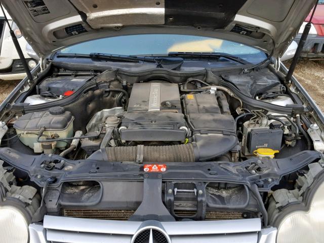 WDBRN40J44A578108 - 2004 MERCEDES-BENZ C 230K SPO SILVER photo 7