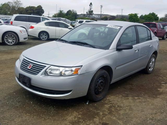 1G8AJ55F57Z163691 - 2007 SATURN ION LEVEL SILVER photo 2