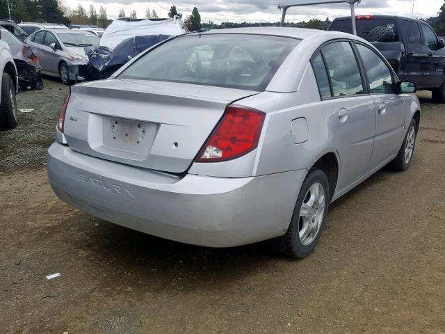 1G8AJ55F57Z163691 - 2007 SATURN ION LEVEL SILVER photo 4