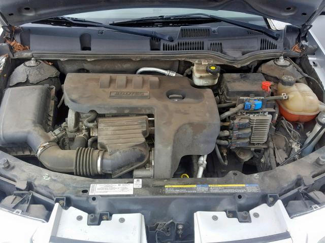 1G8AJ55F57Z163691 - 2007 SATURN ION LEVEL SILVER photo 7