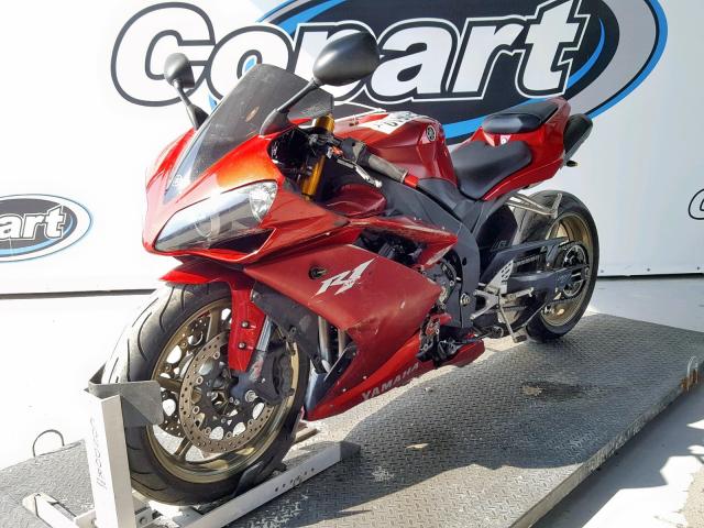 JYARN20E88A013337 - 2008 YAMAHA YZFR1 RED photo 2