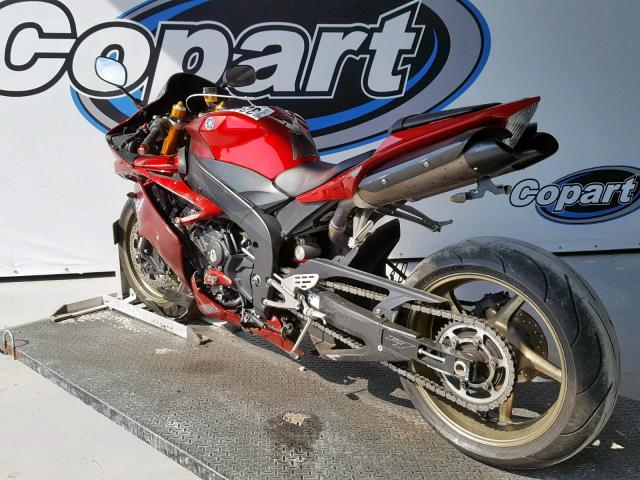 JYARN20E88A013337 - 2008 YAMAHA YZFR1 RED photo 3