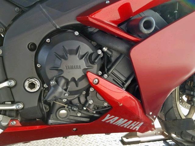 JYARN20E88A013337 - 2008 YAMAHA YZFR1 RED photo 7