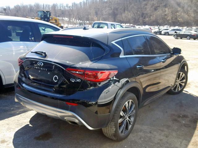 SJKCH5CR0JA052833 - 2018 INFINITI QX30 BASE BLACK photo 4