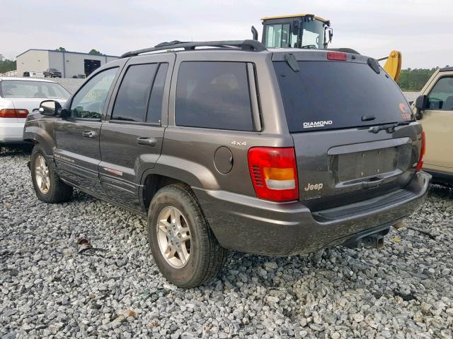 1J4GW68N9XC548212 - 1999 JEEP GRAND CHER GRAY photo 3