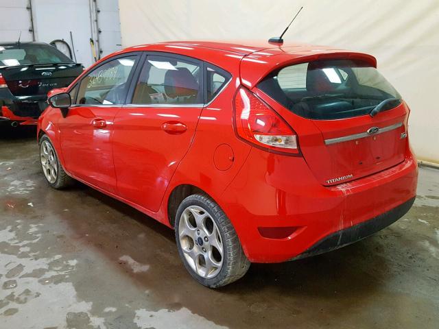 3FADP4FJ6DM224936 - 2013 FORD FIESTA TIT RED photo 3