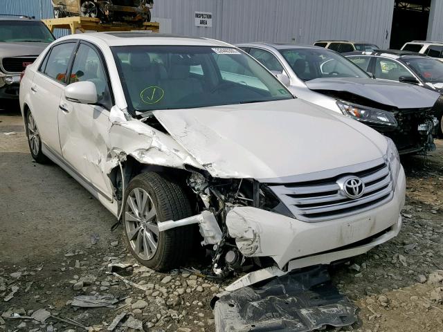 4T1BK3DB8BU378025 - 2011 TOYOTA AVALON BAS WHITE photo 1