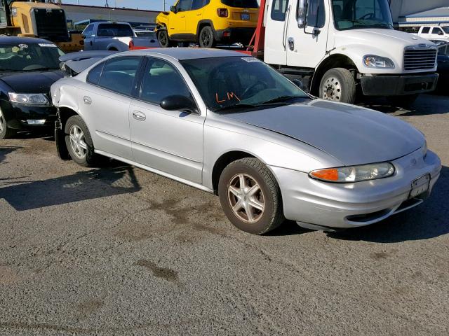 1G3NL52E84C175880 - 2004 OLDSMOBILE ALERO GL SILVER photo 1