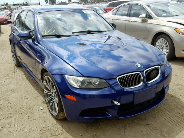 WBSPM93509E201100 - 2009 BMW M3 BLUE photo 1