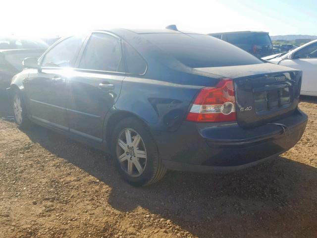 YV1MS382672287680 - 2007 VOLVO S40 2.4I BLUE photo 3