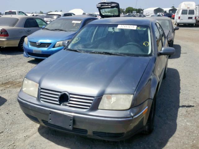 3VWRA69M84M005007 - 2004 VOLKSWAGEN JETTA GL GRAY photo 2