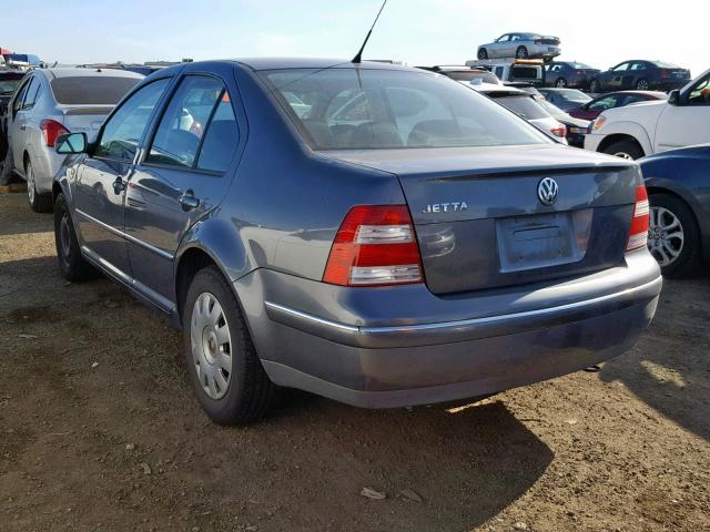 3VWRA69M84M005007 - 2004 VOLKSWAGEN JETTA GL GRAY photo 3