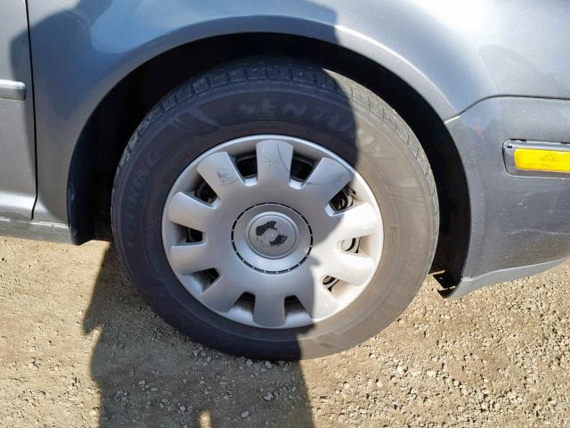 3VWRA69M84M005007 - 2004 VOLKSWAGEN JETTA GL GRAY photo 9