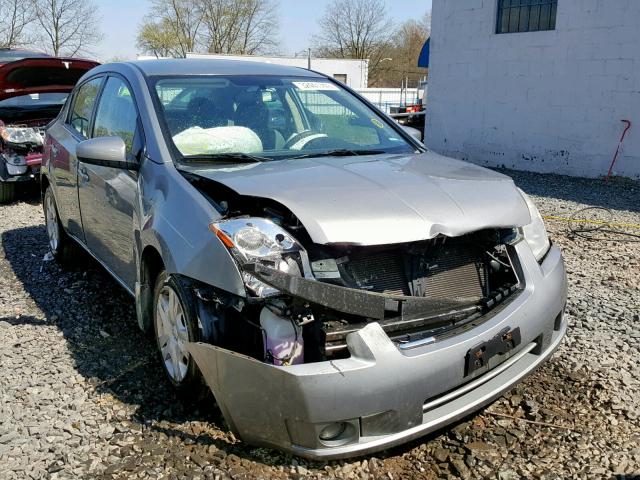 3N1AB61E38L734984 - 2008 NISSAN SENTRA 2.0 GRAY photo 1