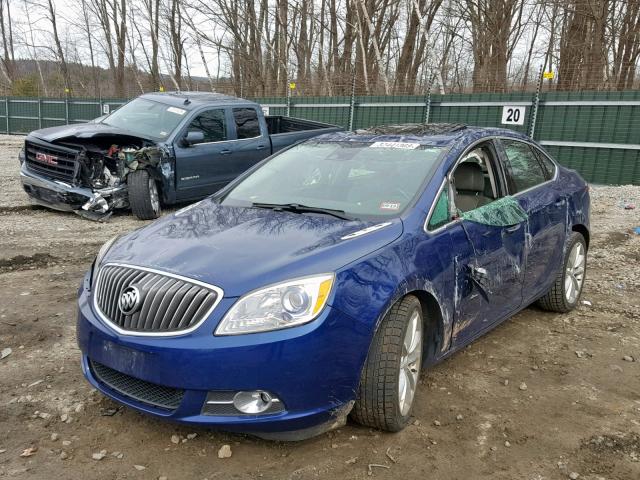 1G4PR5SK2E4197331 - 2014 BUICK VERANO CON BLUE photo 2