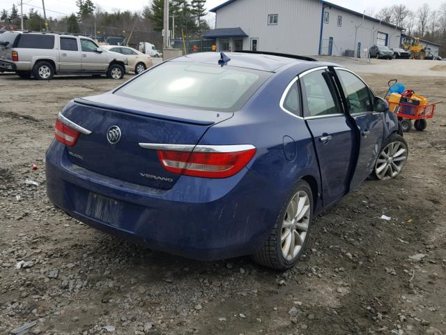 1G4PR5SK2E4197331 - 2014 BUICK VERANO CON BLUE photo 4