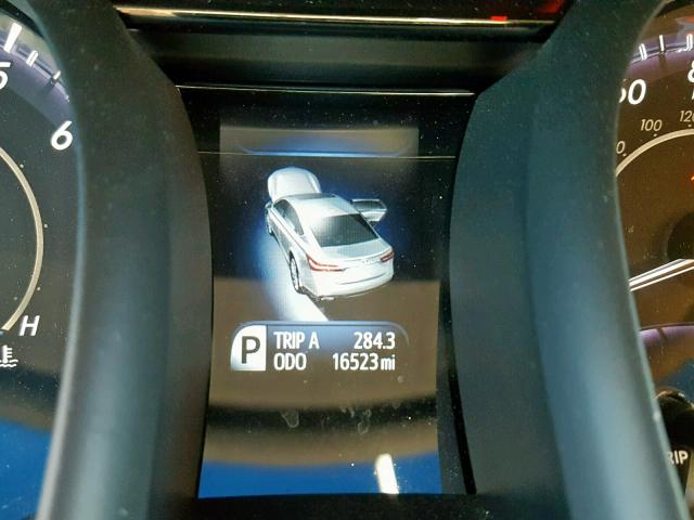 4T1BK1EBXJU267252 - 2018 TOYOTA AVALON XLE GRAY photo 8