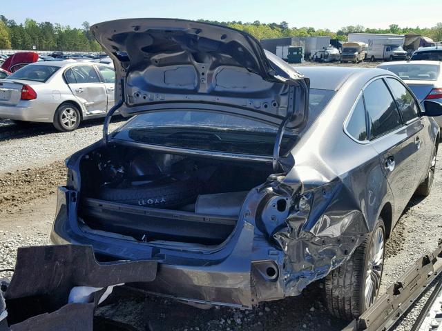 4T1BK1EBXJU267252 - 2018 TOYOTA AVALON XLE GRAY photo 9