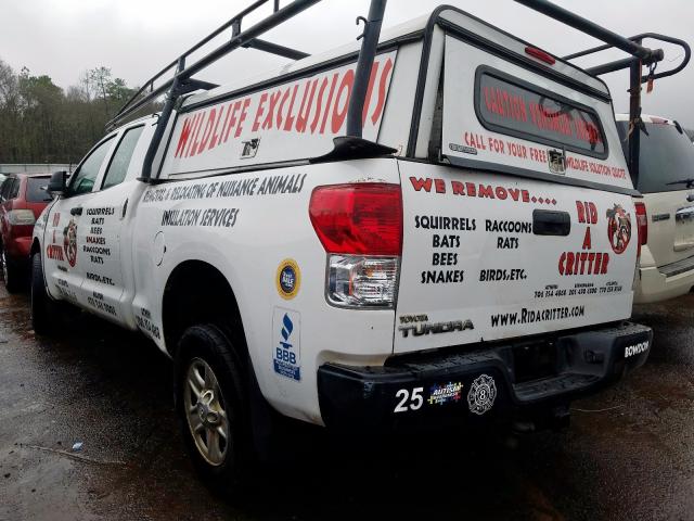 5TFRY5F1XCX127265 - 2012 TOYOTA TUNDRA DOUBLE CAB SR5  photo 3