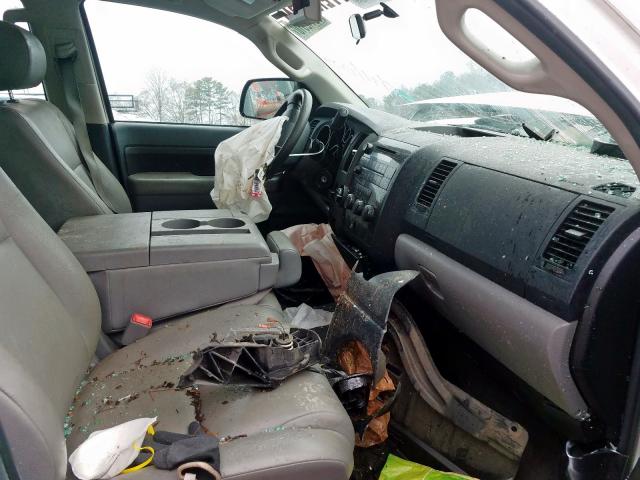 5TFRY5F1XCX127265 - 2012 TOYOTA TUNDRA DOUBLE CAB SR5  photo 5