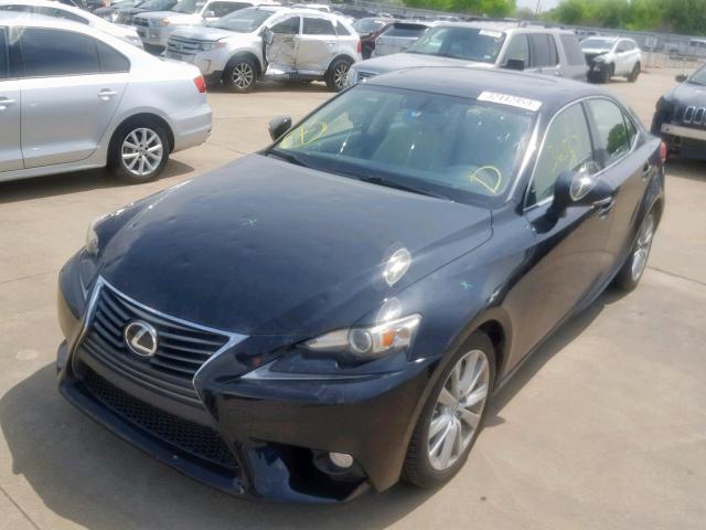 JTHBF1D25E5019483 - 2014 LEXUS IS 250 BLACK photo 9