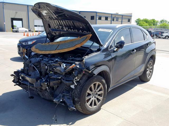 JTJYARBZXJ2095458 - 2018 LEXUS NX 300 BLACK photo 2