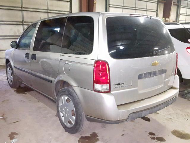 1GNDU23L06D161240 - 2006 CHEVROLET UPLANDER L 银色 照片 3