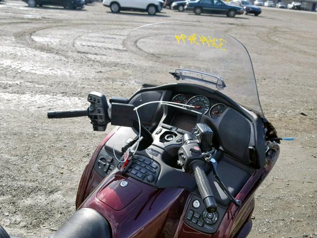 1HFSC47H46A514350 - 2006 HONDA GL1800 BURGUNDY photo 5