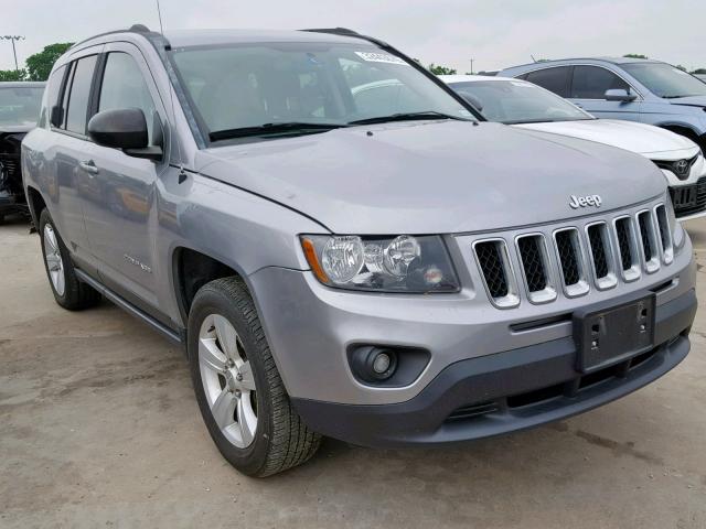 1C4NJCBB3GD546748 - 2016 JEEP COMPASS SP ვერცხლისფერი ფოტო 1