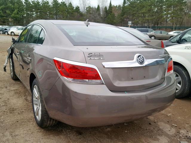 1G4GC5ED2BF184464 - 2011 BUICK LACROSSE C GRAY photo 3