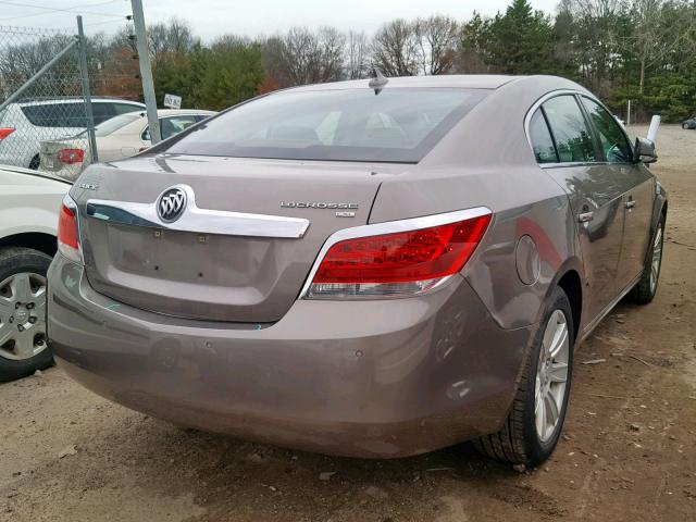 1G4GC5ED2BF184464 - 2011 BUICK LACROSSE C GRAY photo 4