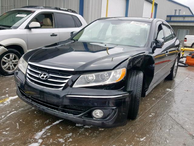 KMHFC4DD4BA540160 - 2011 HYUNDAI AZERA GLS BLACK photo 2