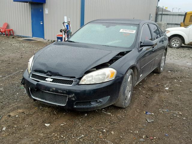 2G1WD58C069200006 - 2006 CHEVROLET IMPALA SUP Қара фото 2