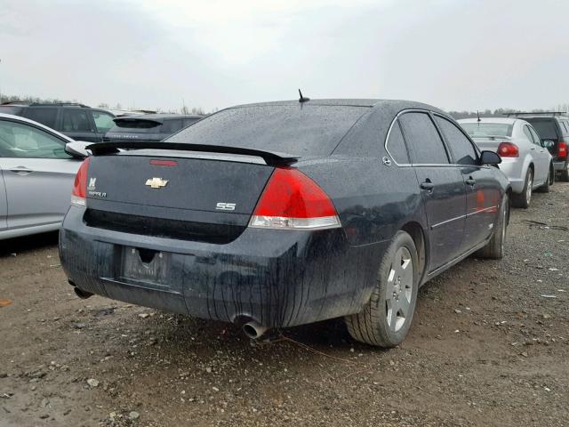 2G1WD58C069200006 - 2006 CHEVROLET IMPALA SUP Қара фото 4