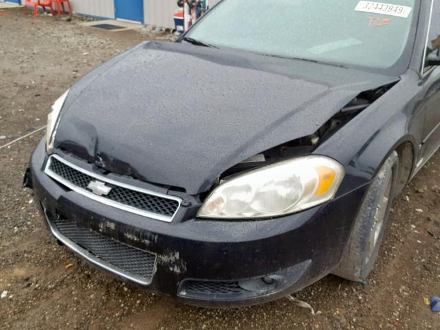 2G1WD58C069200006 - 2006 CHEVROLET IMPALA SUP Қара фото 9