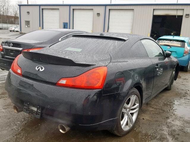 JN1CV6EL0AM151440 - 2010 INFINITI G37 BLACK photo 4