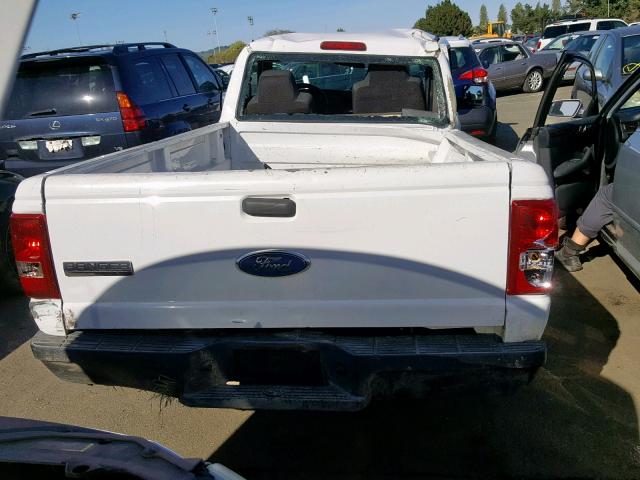 1FTYR10D98PA32045 - 2008 FORD RANGER WHITE photo 6