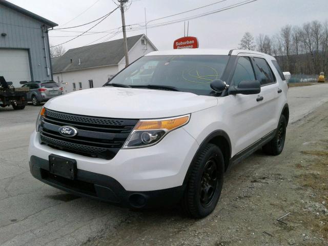 1FM5K8AR4FGA21215 - 2015 FORD EXPLORER P WHITE photo 2