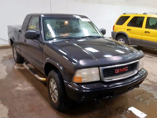 1GTDT19W328148864 - 2002 GMC SONOMA BLACK photo 1