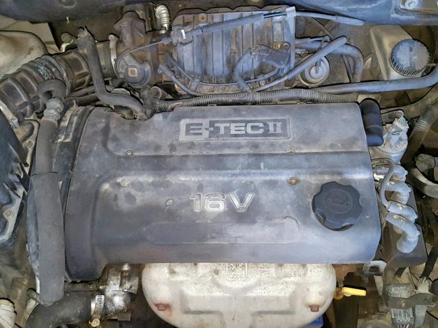 KL1TJ62654B251354 - 2004 CHEVROLET AVEO LS SILVER photo 7