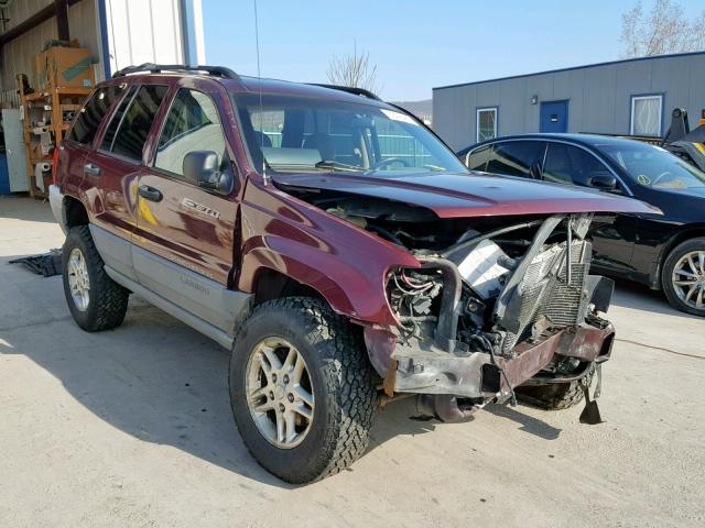 1J4GW58S0XC644567 - 1999 JEEP GRAND CHER MAROON photo 1